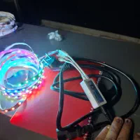 ریسه ار جی بی  rgb ریسه ارجی بی سقف ابری