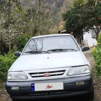 پراید سفید بسیار تمیز مدل ۸۲