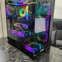 کیس گیمینگ اکواریومیCPU I 5 12400F RAM 16RGBRX580|رایانه رومیزی|بوشهر, |دیوار