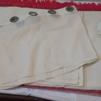 پرده پشت درب تراس|پرده، رانر، رومیزی|برازجان, |دیوار