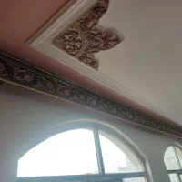 قاب پرده(کتیبه)|پرده، رانر، رومیزی|اسلام‌شهر, شهرک واوان|دیوار