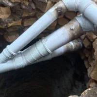 لوله کشی فاضلاب و کاشی سرامیک