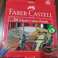 مداد رنگی فابر کاستل ۲۴ رنگ|لوازم التحریر|گرگان, |دیوار