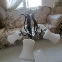 لوستر5شعله پاتروم لامپی