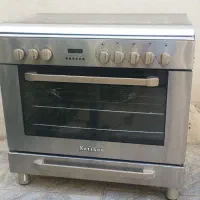 گاز تمام استیل فر دار ۵ شعله
