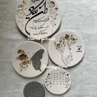 بشقاب دیوارکوب سفالی|تابلو، نقاشی، عکس|ساری, |دیوار