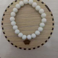 دستبند مهره ای همراه با گردنبند مهره ای