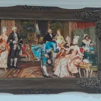 دو عدد تابلو فرش فروشی