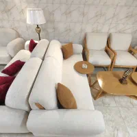 مبل راحتی مینیمال تدی یونانی ۸ نفره|مبلمان خانگی و میز عسلی|مشکین‌دشت, |دیوار