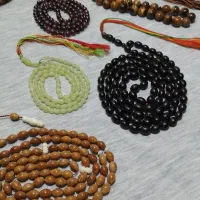 پنج تسبیح شاه مقصود افغان، کشکول، گارنت، چشم ببر