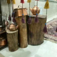 سه تا تنه درخت سالم طبیعی تزیینی