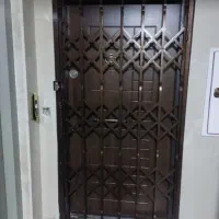 درب آکاردئونی  درب باغی  ویلا حفاظ