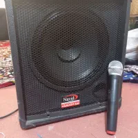 اکو همراه با میکروفون بیسیم