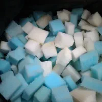 ابر با کیفیت خورد شده برای بالش. تشک.عروسک سازی