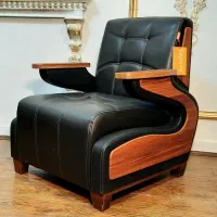 مبل نیم ست ۴خلبانی(برندهپگو)جشنواره|دفتر کار|گرگان, |دیوار