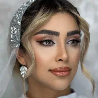میکاپ و شنیون / مدل میکاپ با هزینه متریال