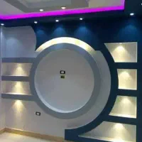 دکوراسیون داخلی.رنگ آمیزی.tv روم.کناف.