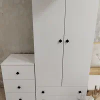 کمد وودرب وسایل ۴کشو تمام ام دی اف