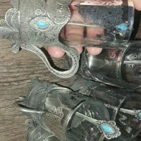 یک دست لیوان چایی خوری سیلور