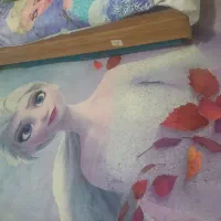 فرش دوعدد  روتختی و پرده السا