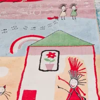 فرش کودک|فرش|قم, هنرستان|دیوار