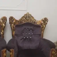 مبل استیل سلطنتی فوم سرد کاملا سالم