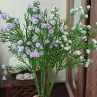 شاخه گل عروس شکوفه دو دسته پر|گل مصنوعی|تهران, شمشیری|دیوار