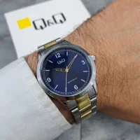 کیو&کیو اورجینال ژاپن دورنگ صفحه سورمه ی لوکس