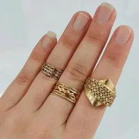 فروش فوری ست حلقه ازدواج وانگشتر