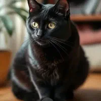 گربه سیاه فروشی
