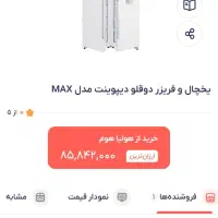 یخچال و فریزر دیپوینت دوقلو مدل مکس آکبند