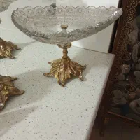 سرویس۱۲نفره  پایه برنز اصل|ظروف سرو و پذیرایی|قم, شهرک مهدیه (مدرس)|دیوار