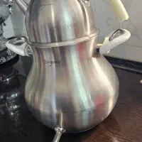 سماور۵لیتر رو گازی و قوری