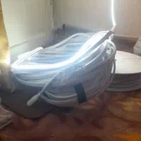 نئون سفید واسه دکوراسیون برقی..برقکاری ام میکنم..