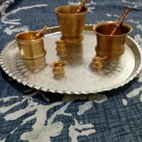 سینی مسی و هاونگ|ظروف سرو و پذیرایی|تهران, جمال‌زاده|دیوار