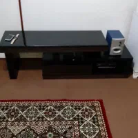 میز تلویزیون متحرک چوبی در حد نو|میز تلویزیون|آستانه اشرفیه, |دیوار