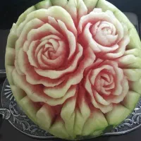 میوه آرایی و تزئین هندوانه برای مناسبت شب یلدا|خدمات پذیرایی، مراسم|تهران, شهرک چیتگر|دیوار