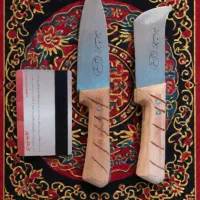 دو عدد چاقو زنجان جهت معاوضه با یک جفت کفش کار آک