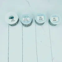 زنجیر استیل نقره ای