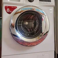ماشین لباسشویی ۸ کیلویی LG ساخت کره