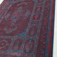 4تخته فرش9متری1200شانه لاکی آبی نو جنس ضخیم جهیزیه