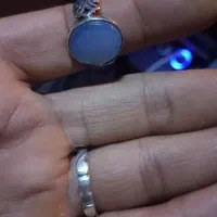 انگشترنقره  عقیق سوسنی