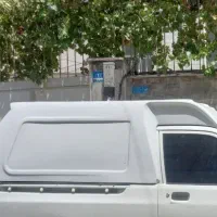 کابین فایبر پرایدوانت درحد در پشت فلزی و قفل دار
