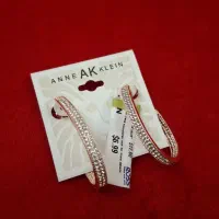 گوشواره نگین دار طلایی