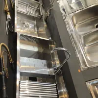 سینک استیل دودی ایتالیایی ضد خش مدل  ( LEYLE )|آب‌چکان و نظم‌دهنده ظروف|مشهد, نوید|دیوار