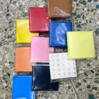 دستمال کوکتل رنگی 20 برگی دستمال جیبی رنگی