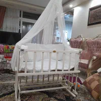 تخت کنار مادر تمام چوب|تخت و صندلی بچه|اصفهان, مهدی آباد|دیوار