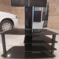 میز تلویزیون شیشه ای