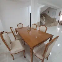 سرویس غذاخوری مدل بریتان|میز و صندلی غذاخوری|بانه, |دیوار