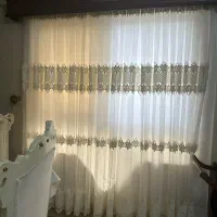 پرده حریر ترک|پرده، رانر، رومیزی|رشت, بلوار گیلان|دیوار